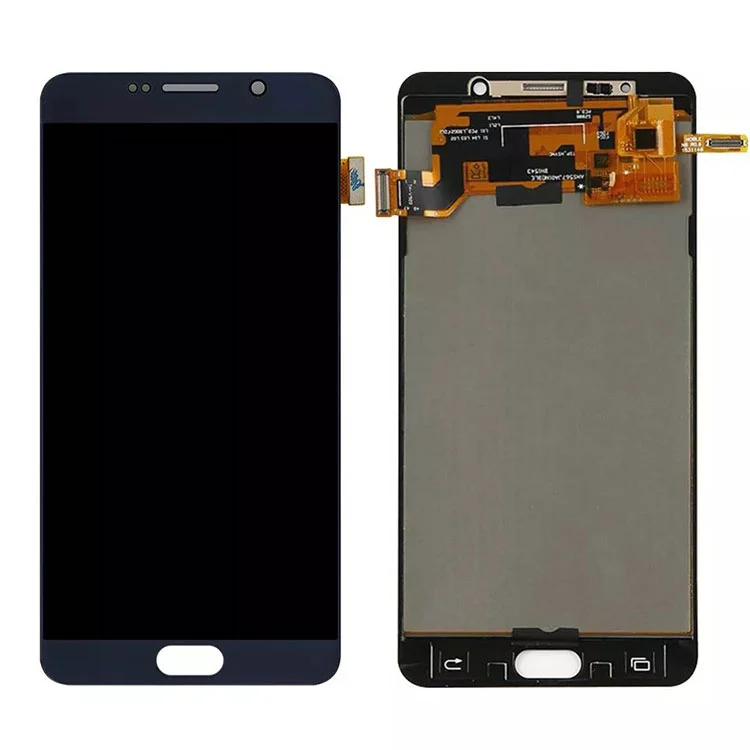 For Samsung Galaxy Note 5 LCD OLED DISPLAY SCREEN DIGITIZER Assembly med ramme