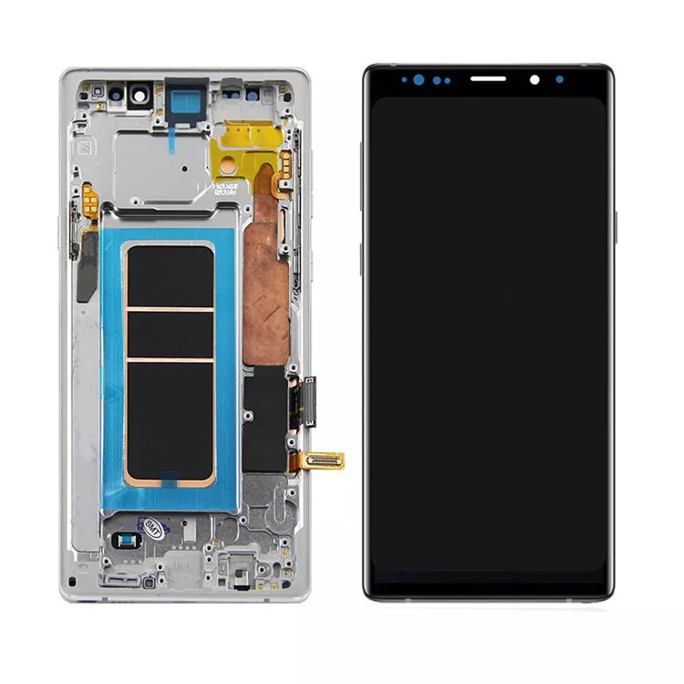 For Samsung Galaxy Note 9 LCD OLED DISPLAY SCREEN DIGITIZER Assembly med ramme