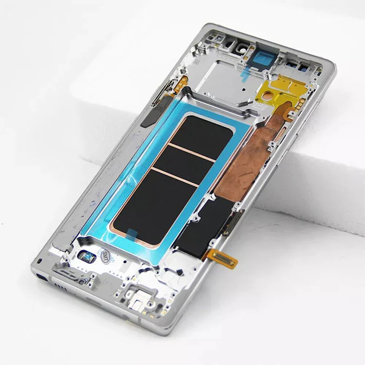 For Samsung Galaxy Note 9 LCD OLED DISPLAY SCREEN DIGITIZER Assembly med ramme