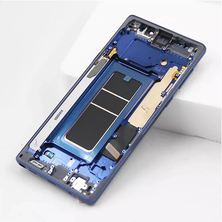 For Samsung Galaxy Note 9 LCD OLED DISPLAY SCREEN DIGITIZER Assembly med ramme